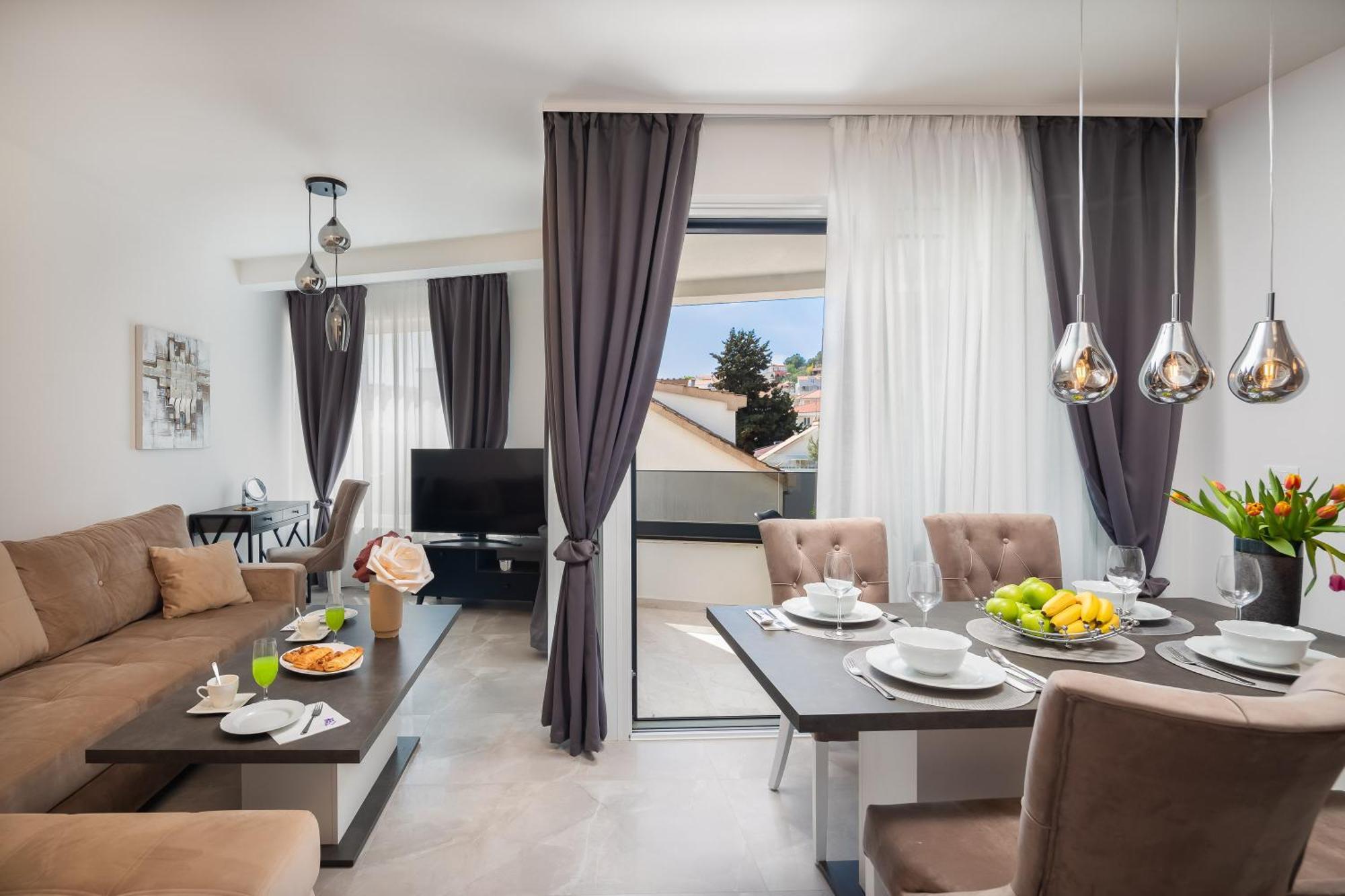 Beach Villa Valentina 트로기르 객실 사진